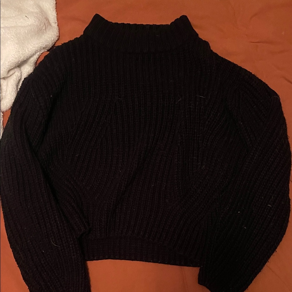 2 for 15$// Women's Black Turtleneck Sweater